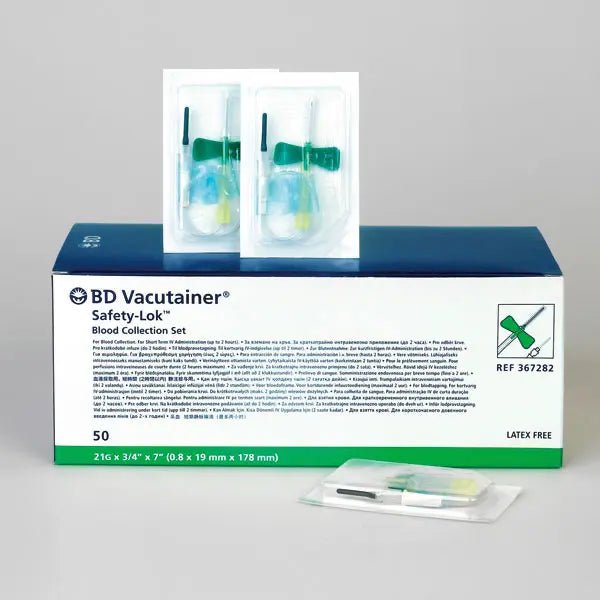 Vacutainer Safety Lok Blutentnahmeset - hellblau - BD Becton Dickinson